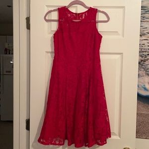 Lacy Red Roz & Ali Dress